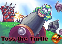 Toss the turtle flash spēle